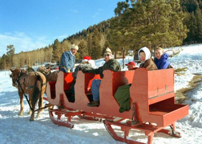 Winter Sleigh Ride.